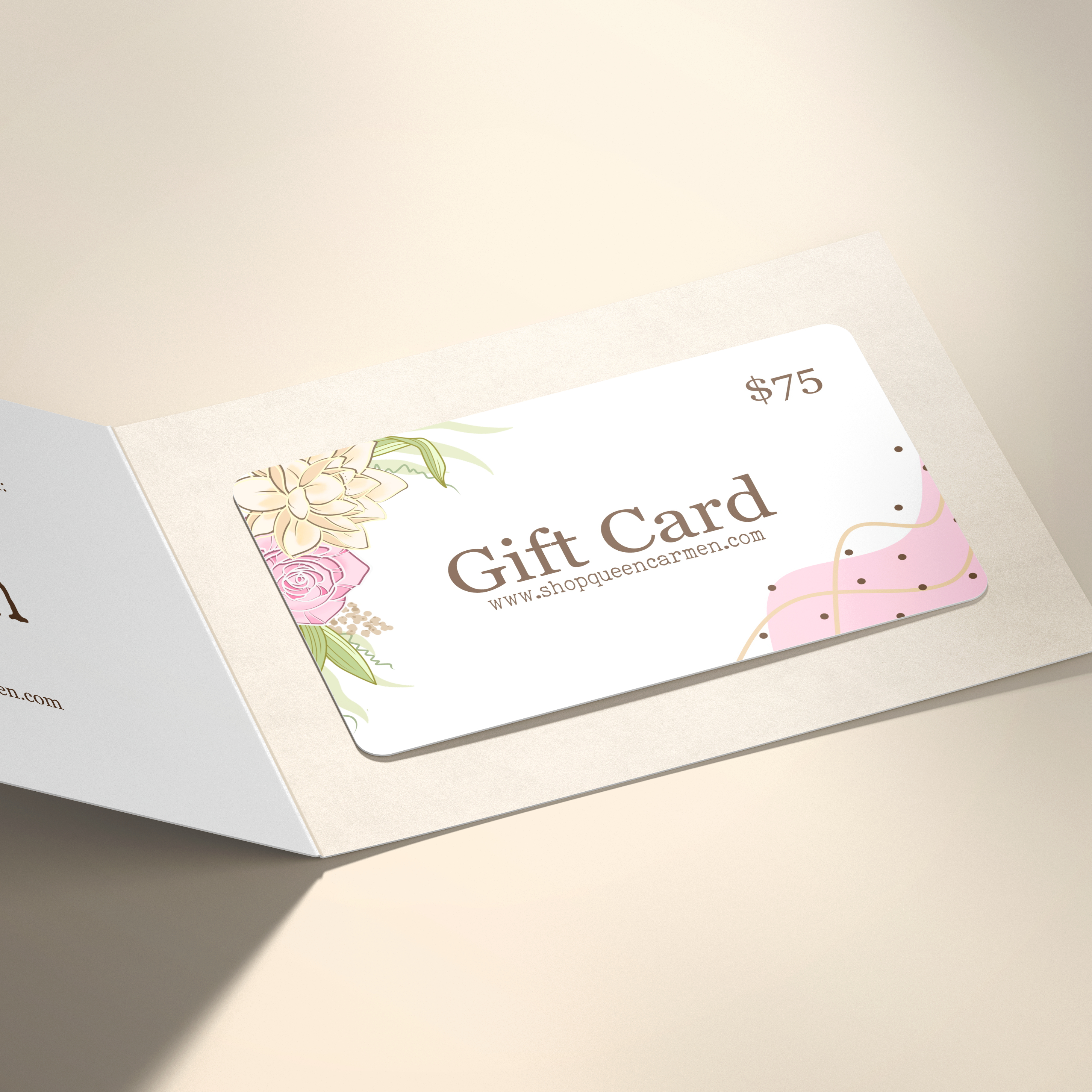 Virtual Gift Card, e-gift card, boutique gift cards